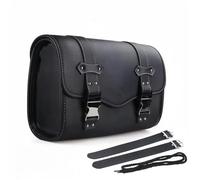 Alforja Motocicleta Vintage Cuero PU Herramienta Viaje Bolsa Asiento Equipaje para Rebel 250 500 1100 300 W400 W650 XL883L SR400(Style 1)