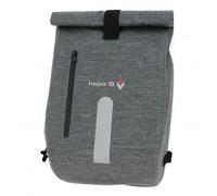 Alforja para bicicleta impermeable convertible en mochila HapoG ( Gris moteado / 14 L )