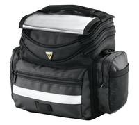 Topeak Handlebar Bag Tourguide, Bolsa de Manillar para Bicicleta, Negro, Talla única
