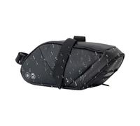 Alforja para sillín de bicicleta | Alforjas reflectantes impermeables de piel sintética | Alforjas para sillín de bicicleta | para ciclismo reflectante viaje ciudad urbano trail park garaje tienda