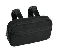 Alforja portátil para sillín de caballo, bolsa de sillín grande de 7,7 x 4,3 x 1,6 pulgadas con correas ajustables, bolsa de equitación de tela Oxford suave, accesorios de equitación de estilo