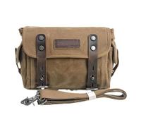 Alforja Universal para Motocicleta con Bolsa Interior Impermeable Extraíble Ideal para Viajes Y Equipaje De Moto Bolsa de Moto(Khaki)