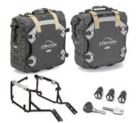 Givi CANYON alforja lateral Monokey 25L impermeable marrón