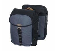 Alforjas Basil Miles Reflectante Gris Oscuro Imper