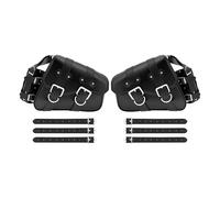 Alforjas Compatible Con Dyna Para XL Para Softail Alforja De PU Para Motocicleta Bolsa Lateral Izquierda Y Derecha Negra Herramientas Equipaje Alforjas Accesorio Para Motocicleta