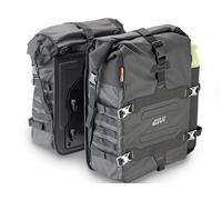 Givi GRT709 Poliéster Bolsa Lateral para Motocicleta, 70L Capacidad, Negro, Caja de 2