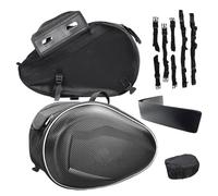 Alforjas impermeables de motocicleta, bolsa de herramientas de motocicleta | Bolsa de equipaje para motocicleta, bolsa de almacenamiento para herramientas laterales, 2 maletas expandibles, impermeables