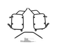 Alforjas Laterales Para Equipaje, Portaequipajes, Caja Lateral, Soporte Para Alforjas Para ZONTES Para ZT703 ZT703F 2024 Portaequipajes Trasero De Metal(Negro)