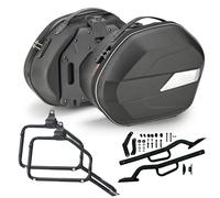 GIVI Weightless Monokey® Par de bolsas laterales volumen 25 litros, semirrígido, máx. carga útil 10 kg, plata