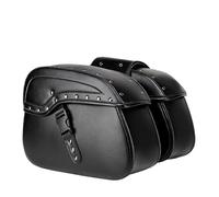 Alforjas Moto para Suzuki Lets 2012-2018, Bolsas Laterales para Motocicleta Vintage, Alforjas Moto Impermeables Bolsas, para Viajes y Uso Diario,A