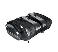 Alforjas Moto XXL En Poliéster 47x26x31cm (25/37 L) Cobertura Anitlluvia