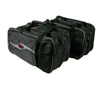 Alforjas para Moto Motor Suave Universales Bolsos de Viaje Negros Lampa