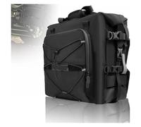 Alforjas para Suzuki Bolsa De Sillín Motocicleta Impermeable 20 L para Alforjas Laterales Bolsa De Almacenamiento De Viaje Soporte Rígido Bolsa para Manillar De Motocicleta(1 PCS Black 20L)