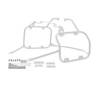 Alforjas Portaequipajes Caja Superior Soporte Maletero Alforja Estuche Lateral para F700GS/800GS 2009-2017(Plata)