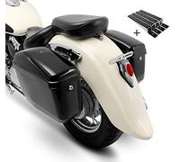 Alforjas rigidas Compatible para Honda Shadow VT 750/600 / 125 C NVK