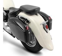 Alforjas rigidas Nebraska 12l Compatible para Honda Shadow 750 Black Spirit, Rebel CMX 500