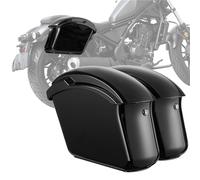 Alforjas Rígidas para Motocicleta De 22 L con Cierre Seguro, Impermeables, para Vstar 650 Classic, 950 Silverado Royal Star Y Stryker.