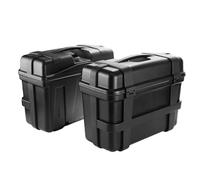 Alforjas Rígidas para Motocicleta, Maletas Laterales De ABS con Kit Montaje Universal para Royal Star Vstat 1100 650 950 Xv1700, Baúl Almacenamiento