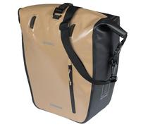 Alforjas traseras laterales Basil Rivo impermeables 25-31l arena - negro, fijaci