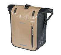 Alforjas traseras laterales para bicicleta Basil Rivo impermeables 12-15L arena