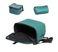 Alforjas Y Bolsas De Piel - Para Moto | Estante De Almacenamiento Impermeable Para Scooters | Borza Almacenamiento Con Ventana Pantalla Táctil Manillar Motocicleta Scooter Llavero Monedero Teléf