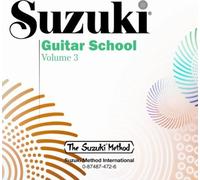 Alfred 00-0472 Suzuki School Guitar CD-Volumen 3 - Music Book
