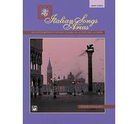 Alfred 00-3402 26 canciones italianas y Arias - Music Book