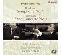 Alfred Brendel/Abbado & Lucern - Beethoven: Piano Con 3/Bruckner [Alemania] [DVD]