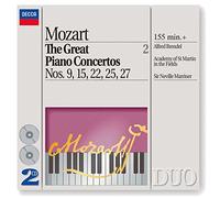 Alfred Brendel Academy of St. Martin in the Fields Neville Marriner - Mozart: The Great Piano Concertos Nos. 9, 15, 22, 25 & 27