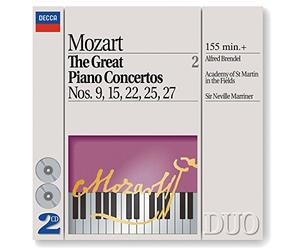 Alfred Brendel Academy of St. Martin in the Fields Neville Marriner - Mozart: The Great Piano Concertos Nos. 9, 15, 22, 25 & 27