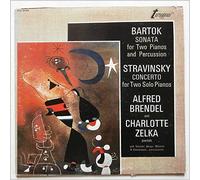 Alfred Brendel, Charlotte Zelka - Bartok: Sonata for Two Pianos and Percussion, Stravinsky: Concerto for Two Solo Pianos [LP]