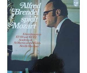 Alfred Brendel spielt Mozart. Klavierkonzert Nr. 12 A-dur, KV414 und Nr. 17 G-dur, KV453. [Vinyl-LP 12"]