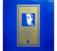 Alfred Cortot, Jacques Thibaud, Isnard, Voulfman, Blanspain, Eisenberg - Concert op. 21 pour piano, violon et quatour a cordes und Berceuse op. 16 pour violon et piano. Alfred Cortot, Jacques Thibaud, Isnard, Voulfman, Blanspain, Eisenberg. References Stereo