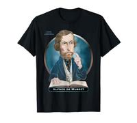 Alfred de Musset, dramaturgo, Poeta y novelista francés Camiseta