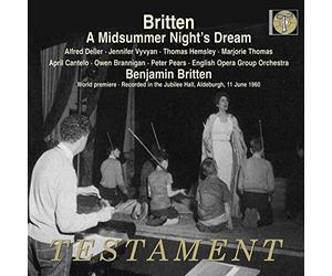 Alfred Deller - Britten: A Midsummer Night's Dream