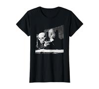 Alfred Hitchcock, Director de Psycho Film, Maestro del Suspense Camiseta, Mujer, Negro, 3XL