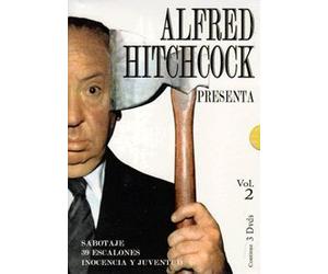 Alfred Hitchcock Presenta - Vol. 2 (Pack 3 DVD) sabotaje + 39 escalones + inocencia y juventud