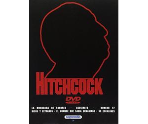 Alfred Hitchcock Vol 1 La Muchacha de Londres + Asesinato + Numero 17 + Ricos y Extraños + El Hombre que sabía demasiado + 39 Escalones 6 DVD