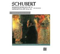 Alfred Moments Musicaux Op 94 & Impromptus Opp 90 & 142 Late Intermediate Early Advanced Combbound Bk