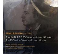 Alfred Schnittke Sonate Nr.1 & 2 für Violoncello und Klavier; Trio für Violine, Violoncello und Klavier