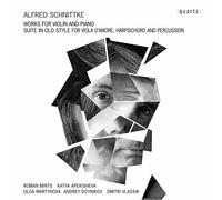 Alfred Schnittke : uvres pour violon et piano. Mints, Apekisheva.