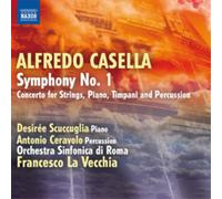 Alfredo Casella Alfredo Casella: Symphony No. 1/... (CD) Album (Importación USA)