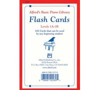 Alfred basic pf flash cards 1a/1b livre sur la musique (Alfred's Basic Piano Library)