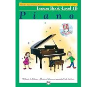 Alfred's Basic Piano Library – Libro de lecciones Nivel 1B – Libro/CD – Edición Universal