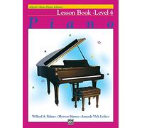 Alfred's basic piano library: lesson book level 4 piano