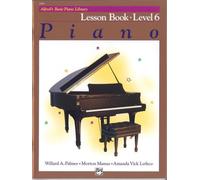 Alfred's basic piano library: lesson book level 6 piano