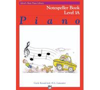 Alfred's basic piano library notespeller book level 1a - piano