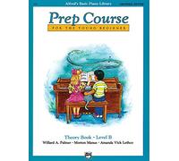 Alfred's basic piano library: prep course theory book level b piano: Universal Edition