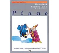 Alfred's Basic Piano Library Theory 1 Complete: For the Later Beginner