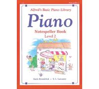Alfred's basic piano notespeller lvl 2 pf book piano (Alfred's Basic Piano Library)